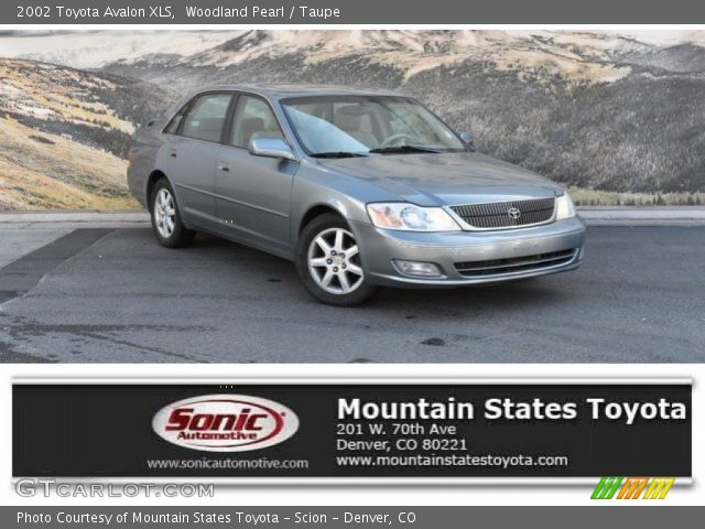 2002 Toyota Avalon XLS in Woodland Pearl