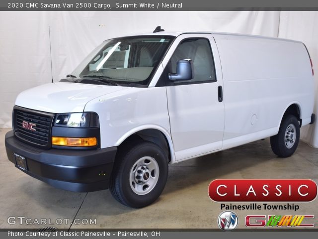 2020 GMC Savana Van 2500 Cargo in Summit White