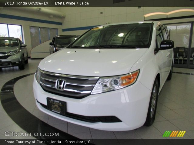 2013 Honda Odyssey EX in Taffeta White