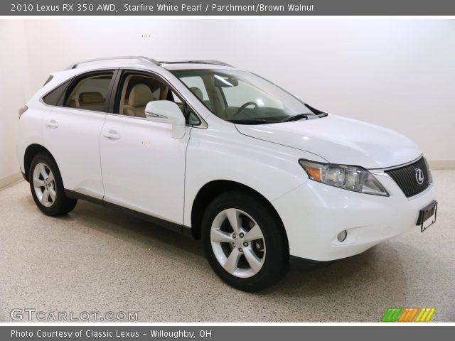 2010 Lexus RX 350 AWD in Starfire White Pearl