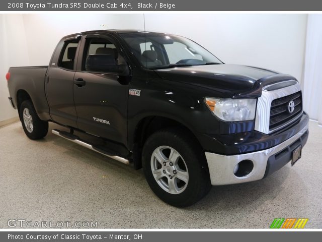2008 Toyota Tundra SR5 Double Cab 4x4 in Black