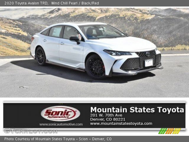 2020 Toyota Avalon TRD in Wind Chill Pearl