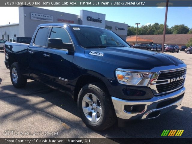 2020 Ram 1500 Big Horn Quad Cab 4x4 in Patriot Blue Pearl