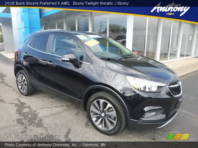 2018 Buick Encore Preferred II AWD in Ebony Twilight Metallic