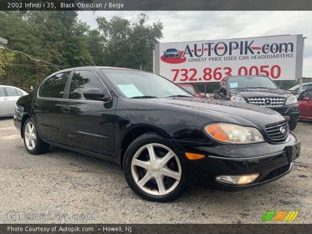 2002 Infiniti I 35 in Black Obsidian