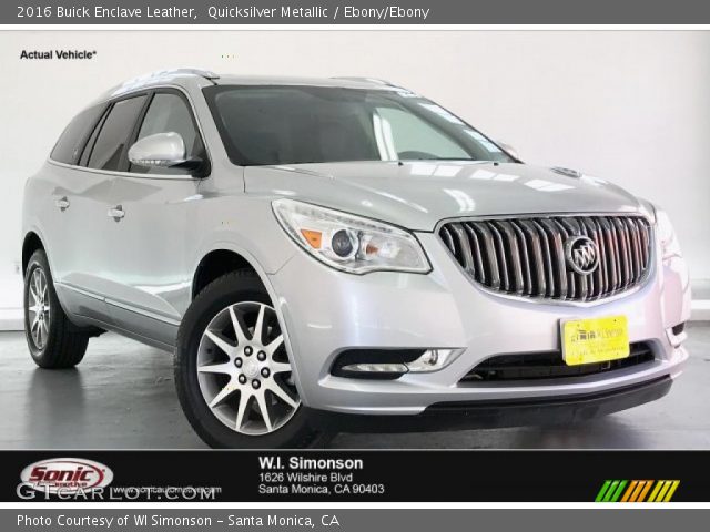 2016 Buick Enclave Leather in Quicksilver Metallic