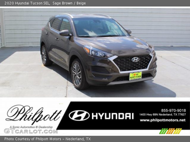 2020 Hyundai Tucson SEL in Sage Brown