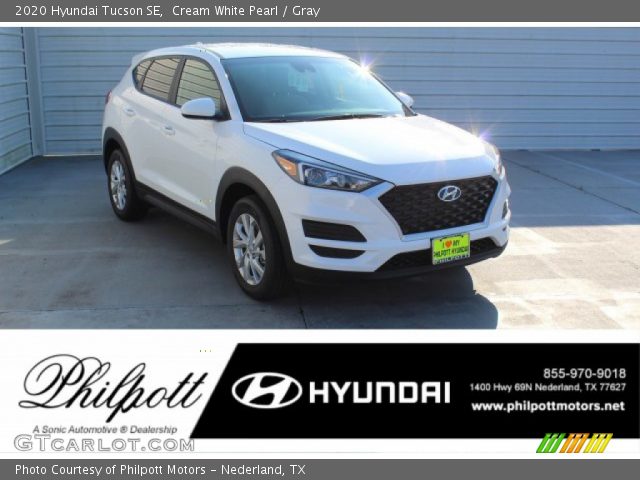 2020 Hyundai Tucson SE in Cream White Pearl