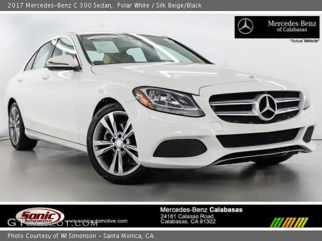 2017 Mercedes-Benz C 300 Sedan in Polar White
