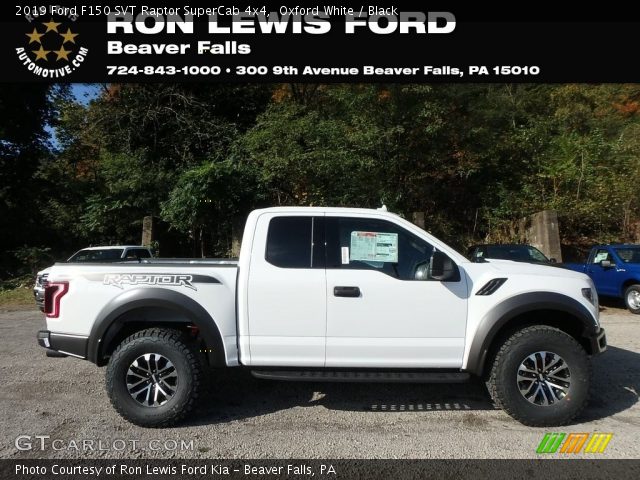 2019 Ford F150 SVT Raptor SuperCab 4x4 in Oxford White