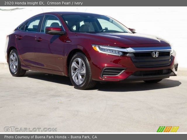 2020 Honda Insight EX in Crimson Pearl
