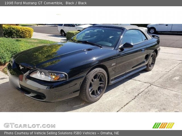 1998 Ford Mustang GT Convertible in Black