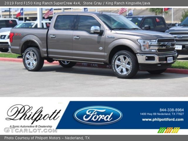 2019 Ford F150 King Ranch SuperCrew 4x4 in Stone Gray
