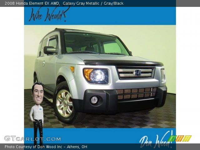 2008 Honda Element EX AWD in Galaxy Gray Metallic