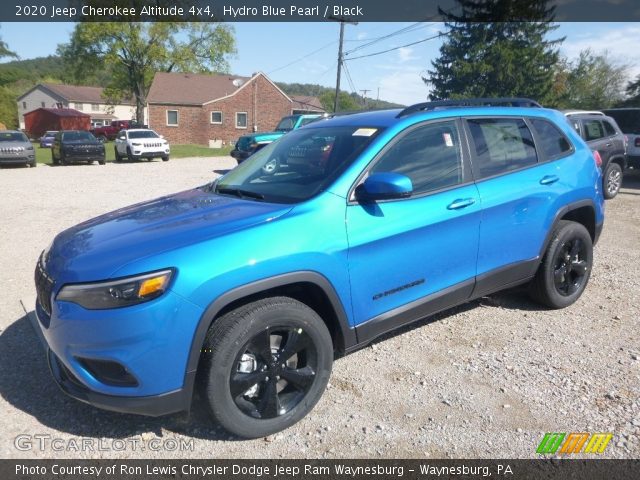 2020 Jeep Cherokee Altitude 4x4 in Hydro Blue Pearl