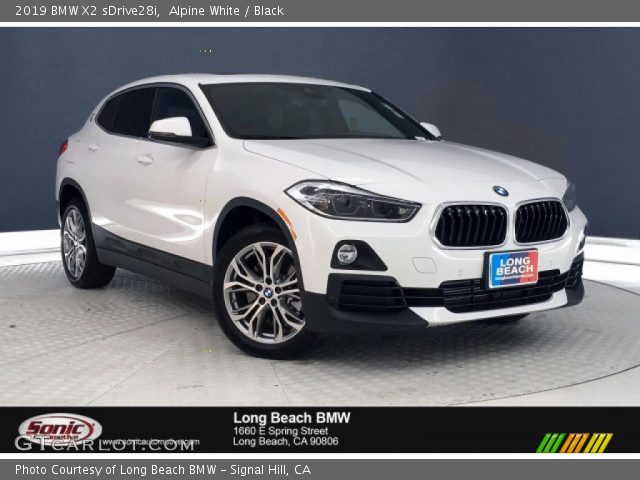 2019 BMW X2 sDrive28i in Alpine White