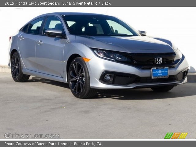 2019 Honda Civic Sport Sedan in Lunar Silver Metallic