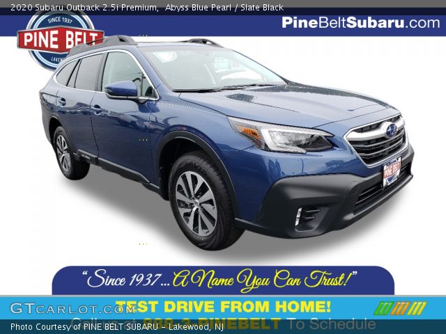 2020 Subaru Outback 2.5i Premium in Abyss Blue Pearl