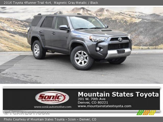 2016 Toyota 4Runner Trail 4x4 in Magnetic Gray Metallic