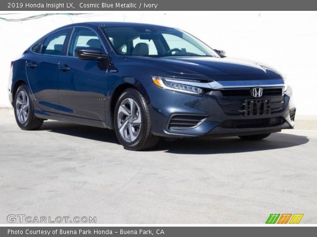 2019 Honda Insight LX in Cosmic Blue Metallic