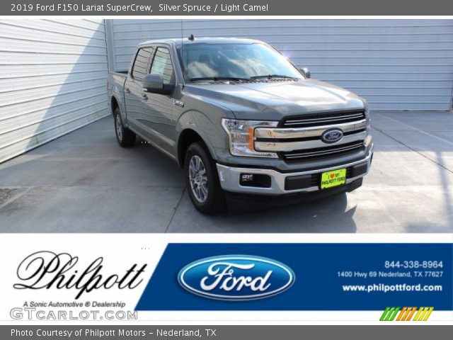 2019 Ford F150 Lariat SuperCrew in Silver Spruce