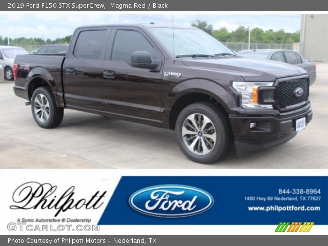 2019 Ford F150 STX SuperCrew in Magma Red