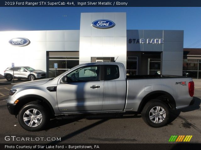 2019 Ford Ranger STX SuperCab 4x4 in Ingot Silver Metallic