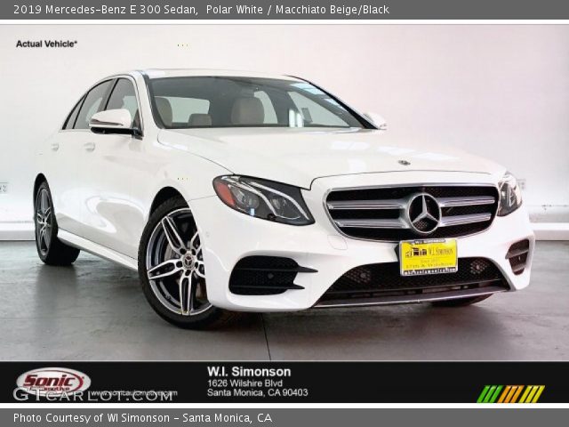 2019 Mercedes-Benz E 300 Sedan in Polar White