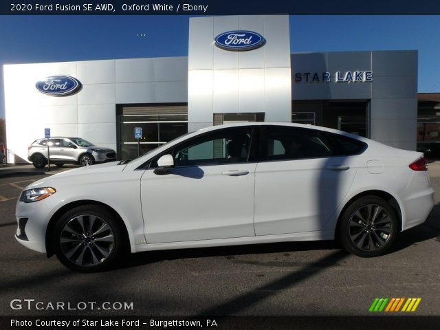 2020 Ford Fusion SE AWD in Oxford White