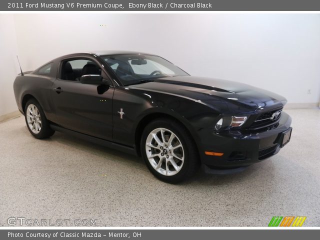 2011 Ford Mustang V6 Premium Coupe in Ebony Black