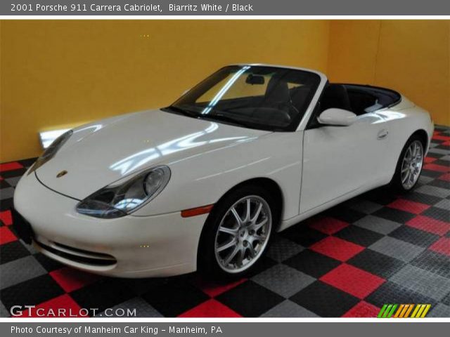 2001 Porsche 911 Carrera Cabriolet in Biarritz White