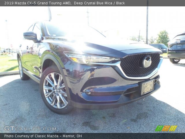 2019 Mazda CX-5 Grand Touring AWD in Deep Crystal Blue Mica