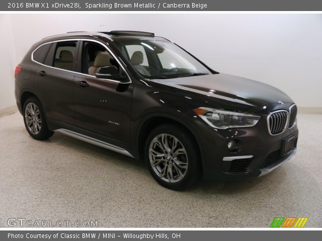 2016 BMW X1 xDrive28i in Sparkling Brown Metallic