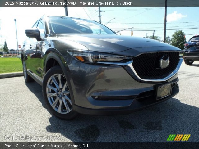 2019 Mazda CX-5 Grand Touring AWD in Machine Gray Metallic