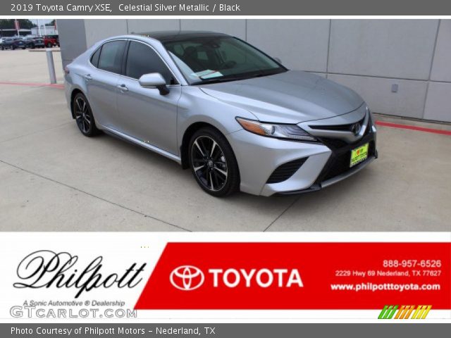 2019 Toyota Camry XSE in Celestial Silver Metallic