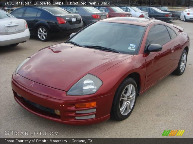 2001 Mitsubishi Eclipse RS Coupe in Patriot Red Pearl