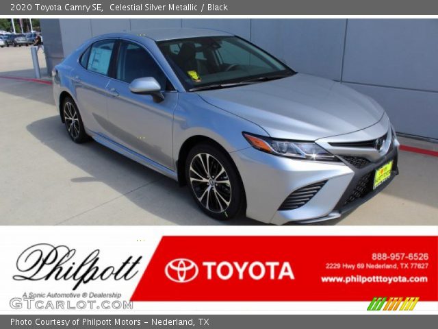 2020 Toyota Camry SE in Celestial Silver Metallic