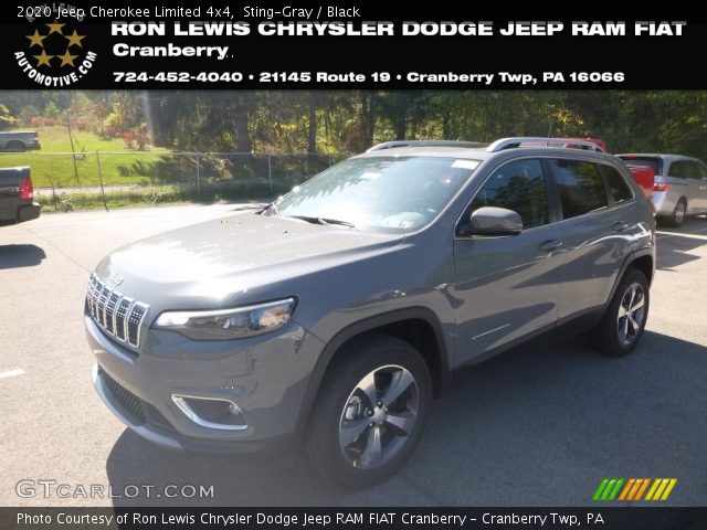 2020 Jeep Cherokee Limited 4x4 in Sting-Gray