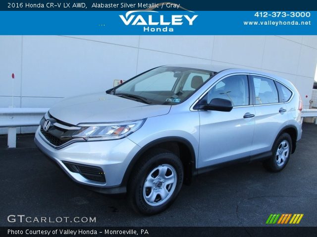 2016 Honda CR-V LX AWD in Alabaster Silver Metallic