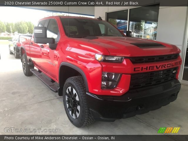 2020 Chevrolet Silverado 2500HD Custom Crew Cab 4x4 in Red Hot