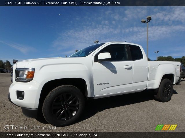 2020 GMC Canyon SLE Extended Cab 4WD in Summit White