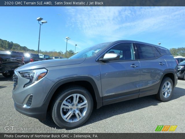 2020 GMC Terrain SLE AWD in Satin Steel Metallic