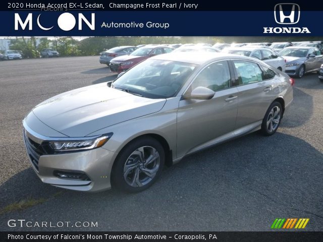 2020 Honda Accord EX-L Sedan in Champagne Frost Pearl