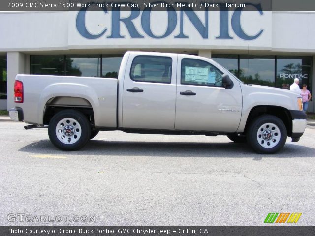 2009 GMC Sierra 1500 Work Truck Crew Cab in Silver Birch Metallic