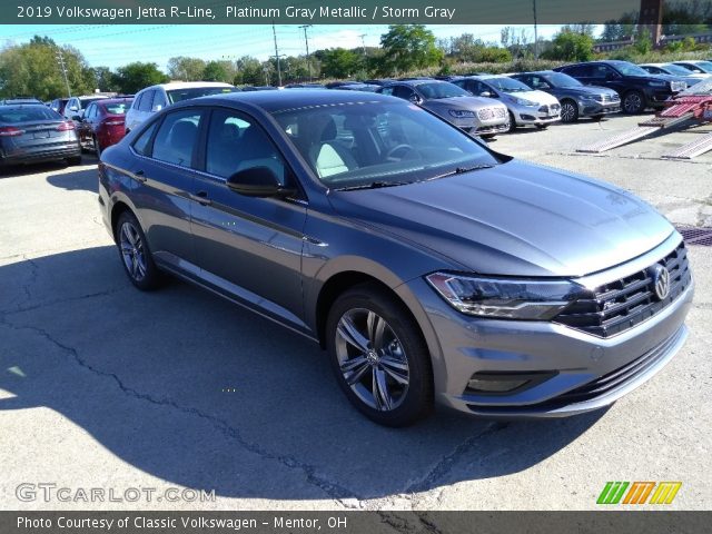 2019 Volkswagen Jetta R-Line in Platinum Gray Metallic