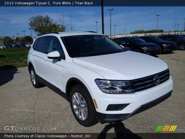 2019 Volkswagen Tiguan S in Pure White