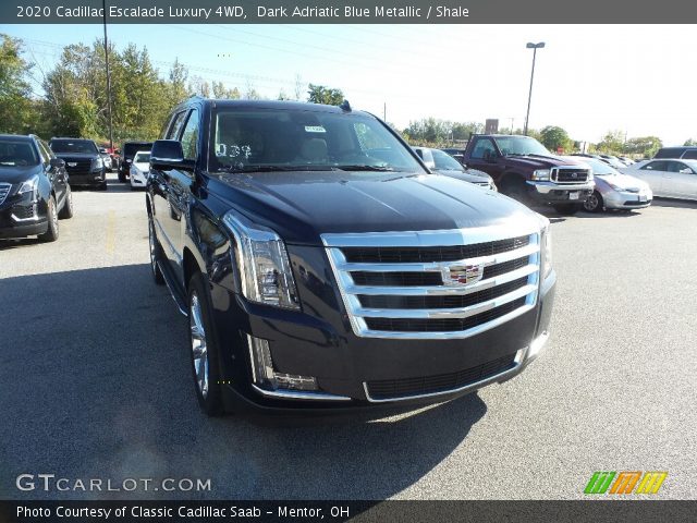 2020 Cadillac Escalade Luxury 4WD in Dark Adriatic Blue Metallic