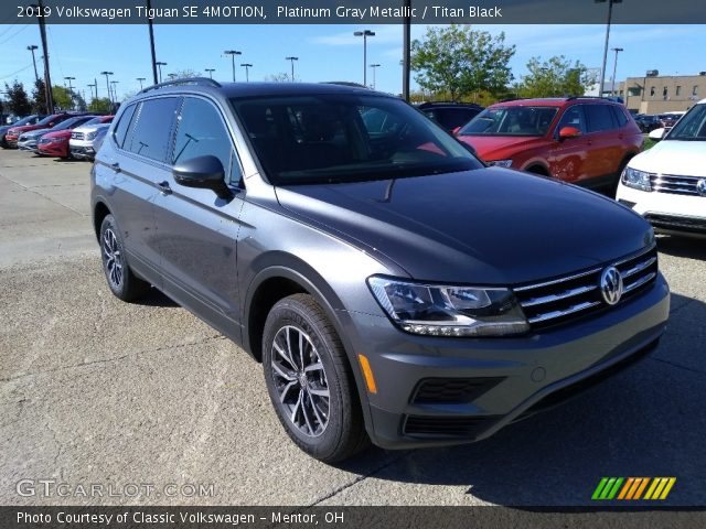 2019 Volkswagen Tiguan SE 4MOTION in Platinum Gray Metallic