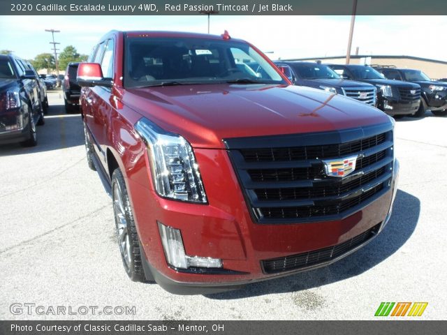 2020 Cadillac Escalade Luxury 4WD in Red Passion Tintcoat