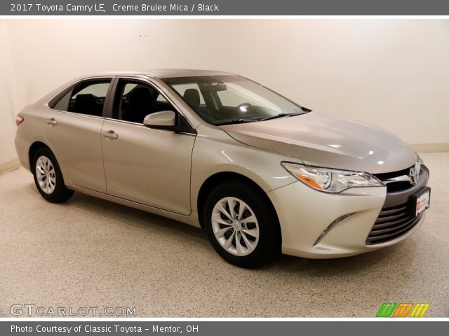2017 Toyota Camry LE in Creme Brulee Mica